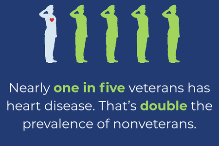 Veteran data graphic